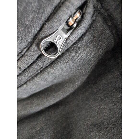 Lululemon Stress Less Pant Women 8* Heather Gray French Terry Pull On Jogger - Picture 11 of 11